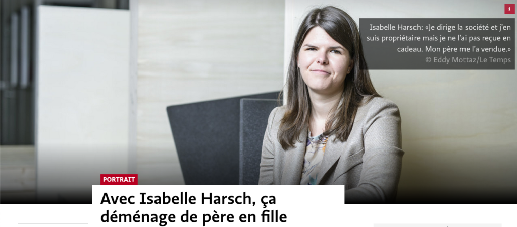 Isabelle Harsch ca demenage article le temps